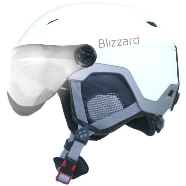 Lyiarska prilba Blizzard Double Visor 56-59 - biela