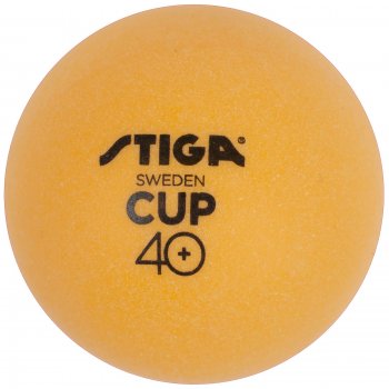 Loptičky na stolný tenis STIGA CUP ABS - oranžové 6ks