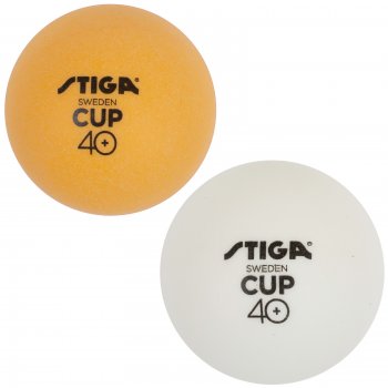 Loptičky na stolný tenis STIGA CUP ABS 6ks