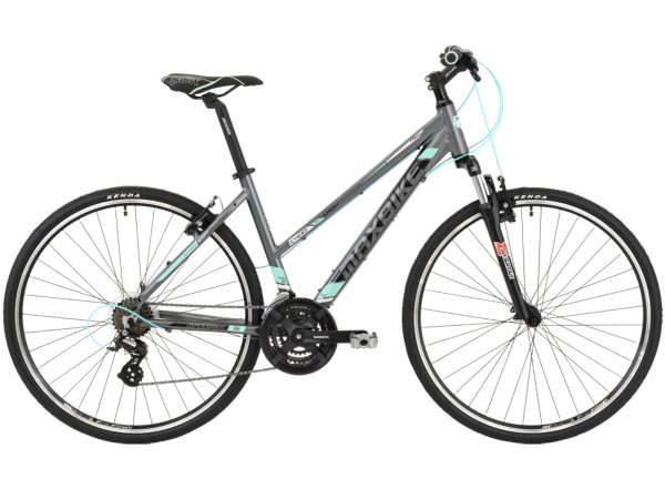 Krosov bicykel MAXBIKE Belize dmsky erven - ve. rmu 16