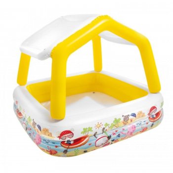 Nafukovac bazn INTEX Ocen so strechou 157 x 157 x 122 cm