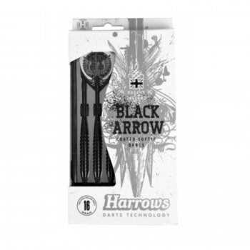 Šípky HARROWS Black Arrow softip 16g