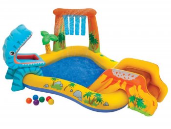 Hracie centrum INTEX Dinosaurus 249 x 191 x 109 cm