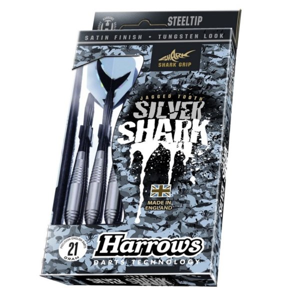 pky HARROWS Silver Shark steel 22g