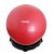 Set - gymnastická lopta SUPER BALL priemer 75 cm - červená + základňa