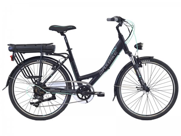 Mestsk elektrobicykel MAXBIKE E-City 26