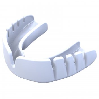 Chránič zubov OPRO Snap Fit junior - biely