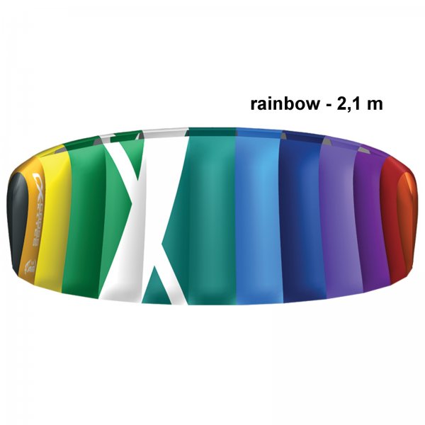 Kite komorov CROSS Air rainbow - vel. 2,1 m