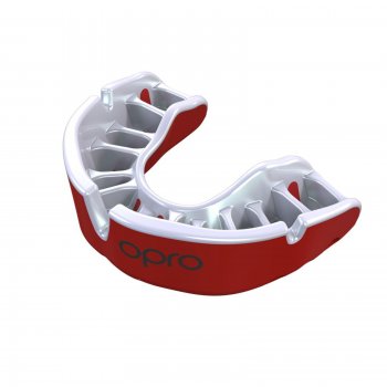 Chránič zubov OPRO Gold senior - červený