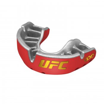 Chránič zubov OPRO Gold UFC senior - červený