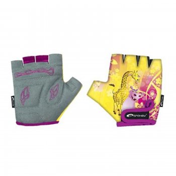 Detsk cyklo rukavice SPOKEY Giraffe Glove - XXS