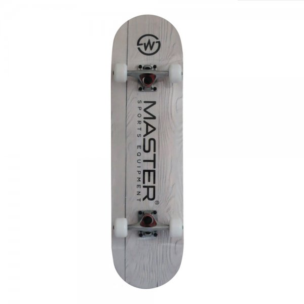 Skateboard MASTER Experience Board - white wood