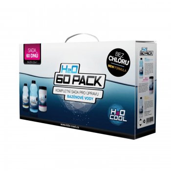 Baznov sada bezchlrov chmia H2O COOL - 60 pack