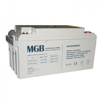 Trakční akumulátor MGB VRLA AGM 12V/65Ah
