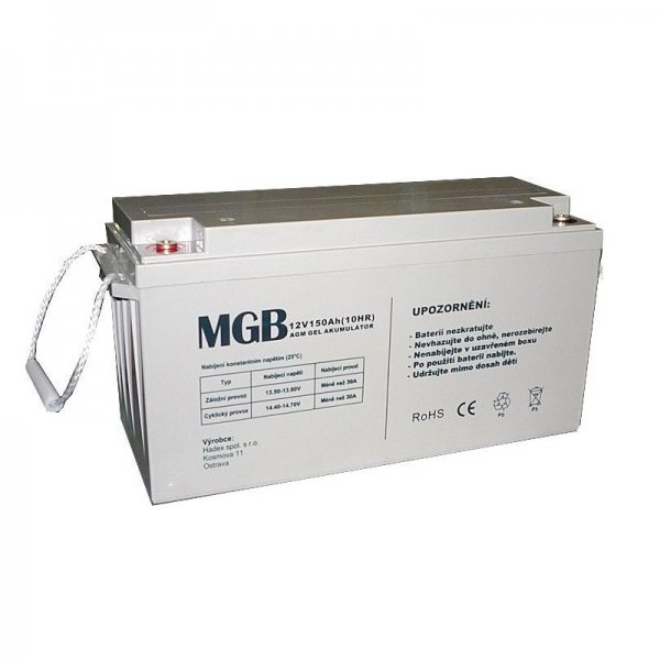 Trakn akumultor MGB VRLA AGM 12V/150Ah