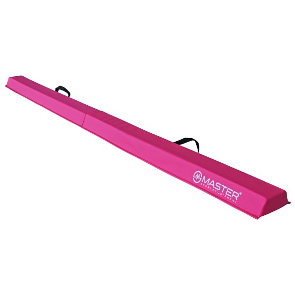 Gymnastick kladina MASTER 240 x 10 cm EVA skladacia - ruov