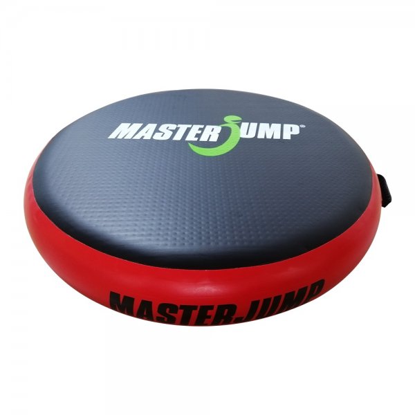 Airspot MASTERJUMP odrazov mostk priemer 100 x 20 cm - ierna - erven(kopie)