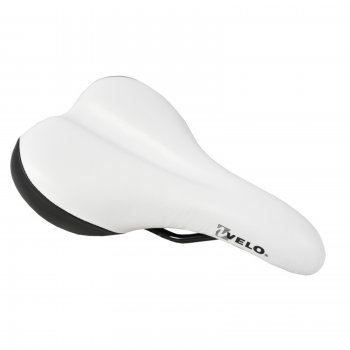 Ergonomick sedlo VELO VL-4101A dmske - biele