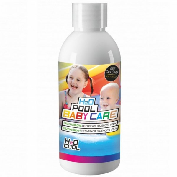 Dezinfekcia baznovej vody H2O POOL - baby care 250ml