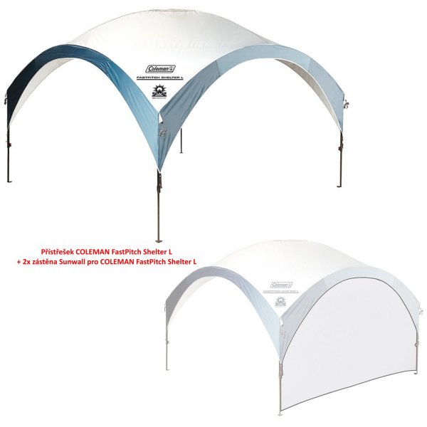 Prstreok COLEMAN Fastpitch Shelter L + 2x FastPitch Shelter L