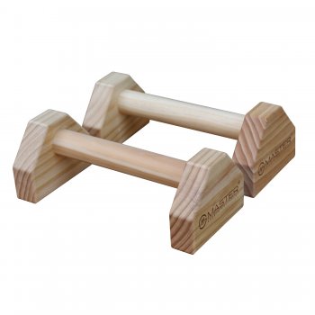 Push Up Bar MASTER - podpera na kliky drevené stálky 30 x 13 x 10,5 cm