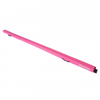 Gymnastick kladina MASTER 360 x 10 cm EVA skladacia - ruov