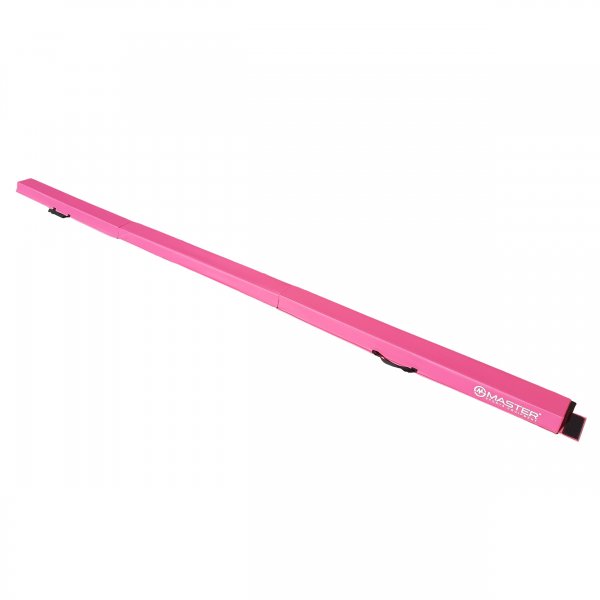 Gymnastick kladina MASTER 360 x 10 cm EVA skladacia - ruov