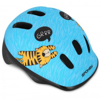 Cyklo prilba SPOKEY Fun Tiger 52-56 cm