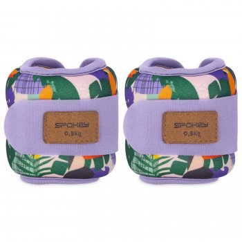 Kondin za na zpstie a nohy SPOKEY 2 x 0,5 kg - neoprn