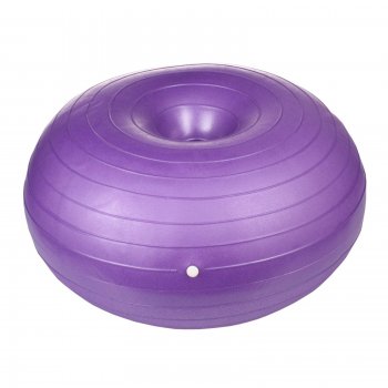 Gymnastická lopta MERCO Donut 50 cm - fialová