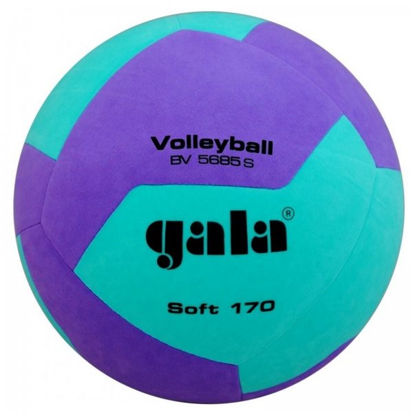 Volejbalov lopta GALA Soft 170 BV5685S zeleno-fialov
