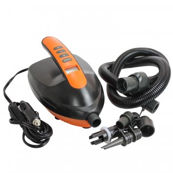 Elektrick pumpa - kompresor MASTER pre paddleboardy a airtrack na 12 V - 16PSI