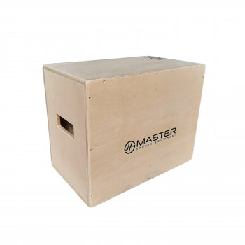 Trningov plyo box MASTER wood 75 x 60 x 50 cm