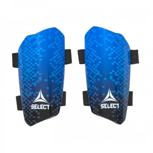 Futbalov chrnie SELECT Shin guards Standard modro-ierna