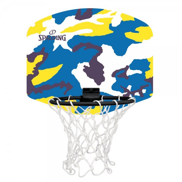 Basketbalov k s doskou SPALDING Camo MicroMini