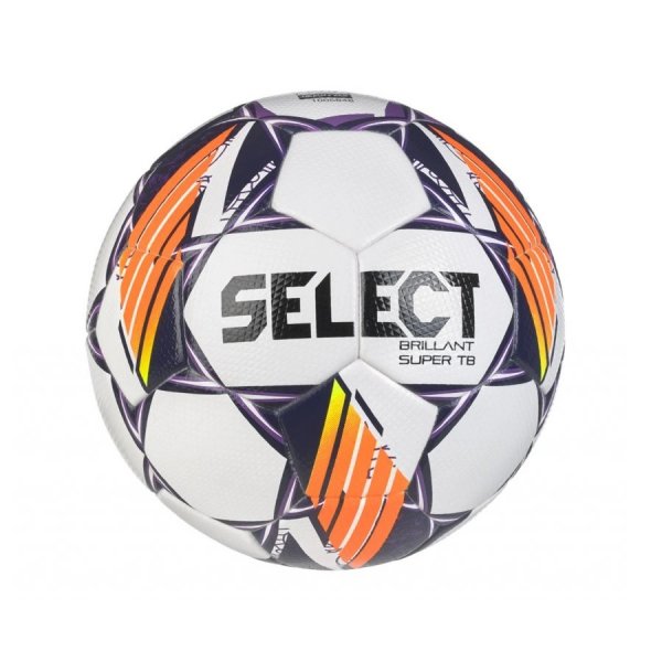 Futbalov lopta SELECT FB Brillant Super TB 5 bielo-fialov