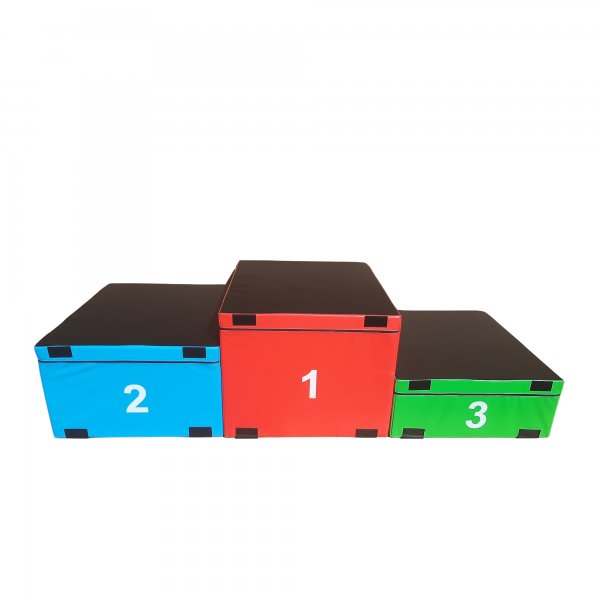 Stupne vazov - set trningovch plyo boxov MASTER Soft 30, 45 a 60 cm