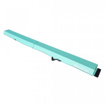 Gymnastick kladina MASTER 240 x 15 cm EVA skladacia - zelen