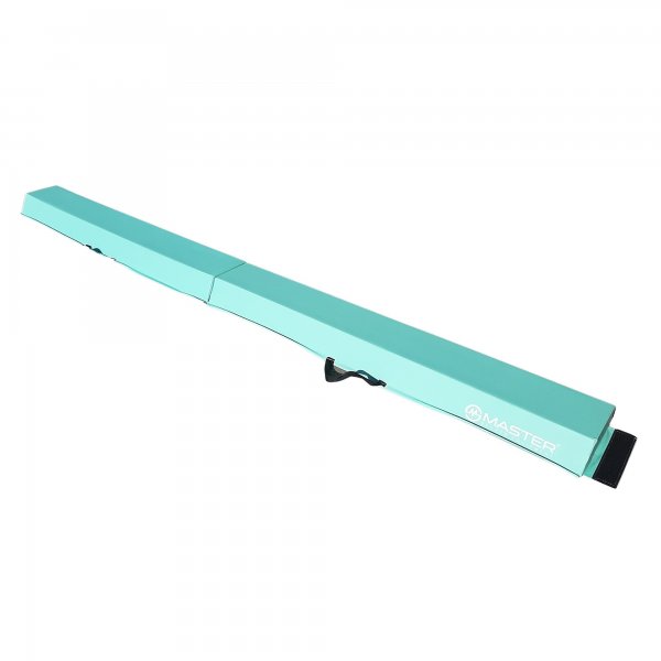 Gymnastick kladina MASTER 240 x 15 cm EVA skladacia - zelen