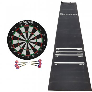 Akn set - sisalov ter MASTER Grader 45 cm + koberec na pky MASTER