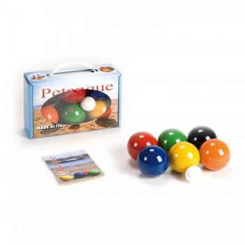 Petanque sada LUCIO LONDERO 6 drevench gul