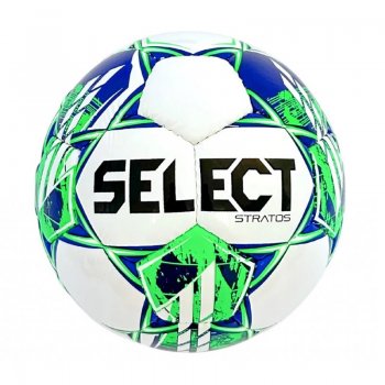 Futbalov lopta SELECT FB Stratos 4 - bielo-modr