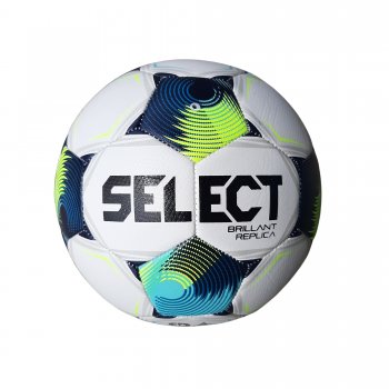 Futbalov lopta SELECT FB Brillant Replica 5 - bielo-modr