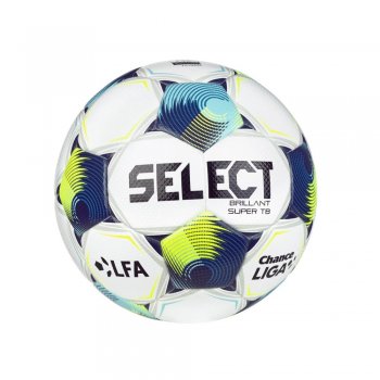 Futbalov lopta SELECT FB Brillant Super TB SK Chance Liga 2025/26 5 bielo-modr