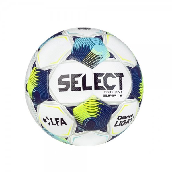 Futbalov lopta SELECT FB Brillant Super TB SK Chance Liga 2025/26 5 bielo-modr
