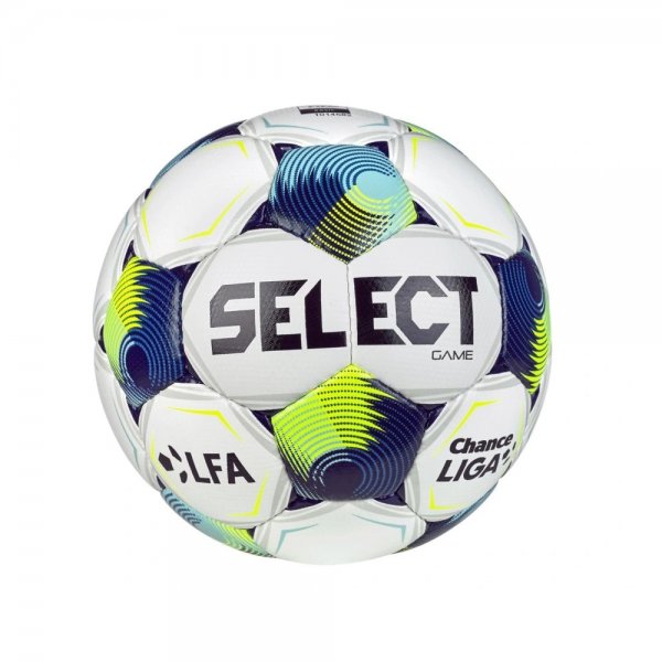Futbalov lopta SELECT FB Game SK Chance Liga 2025/26 3 bielo-modr