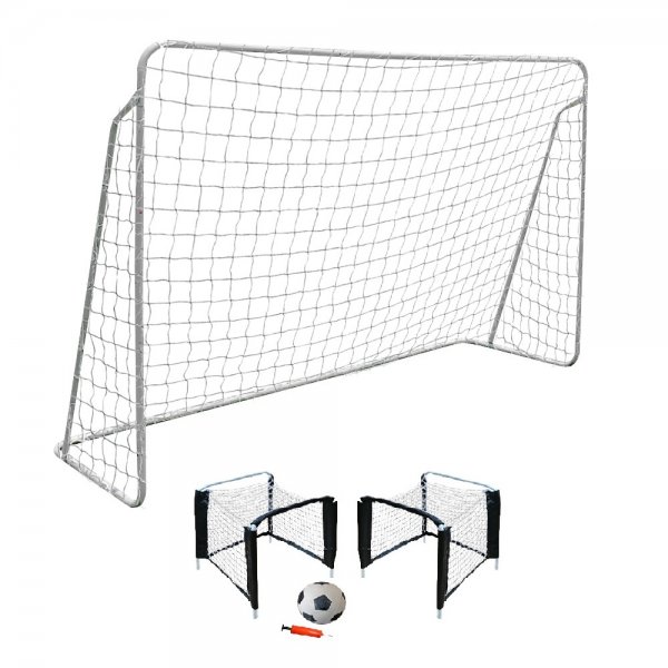 Akn set - Futbalov brnka MASTER 300 x 205 x 120 cm + Brankov set MASTER 25 x 25 x 38 cm Beach s loptou