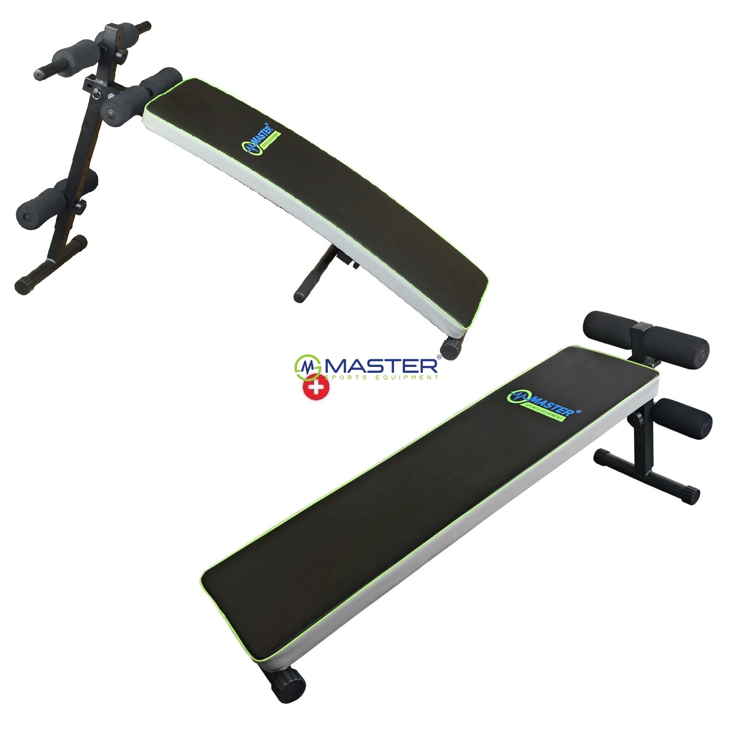 Akèný set MASTER – ikmá lavièka MASTER + ikmá lavièka prehnutá MASTER